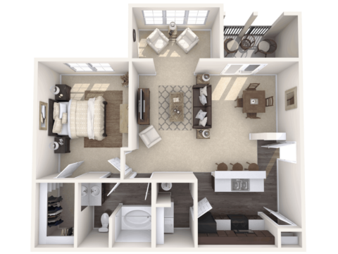 FLOOR PLAN 6 - Hickory