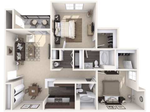 Floor plan Sequoyah