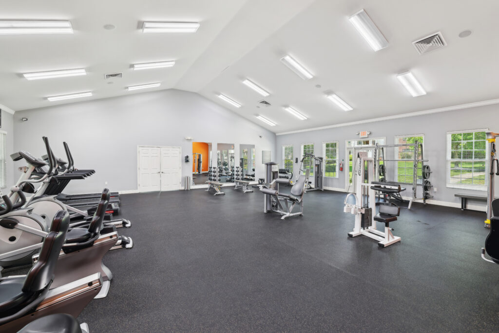 Photo of fitness center with various machines